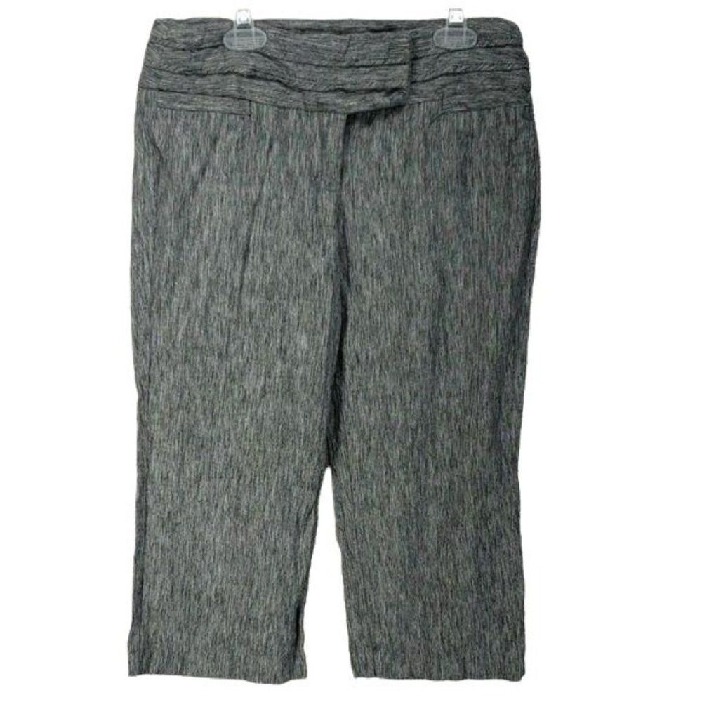 My Michelle Juniors Heather Grey Capri Pants Size 7